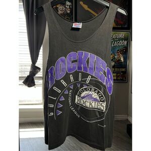 Vintage 90s Colorado Rockies MLB Tank Top